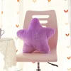 Pillow Star Plush Pillow Home Decoration Yellow Pink Red Sofa Ornaments Soft Bedroom Sleeping Pillow Cushion 230606