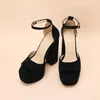 Large Sandals Oversize Big Size for Women and Ladies Thick Soled Heeled Breathability Comfort Comt