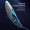 ElectricRC Boats Upgrade Pool Toys Remote Control Whale Shark RC Boat Water For Kids Age 812 Outdoor 230616