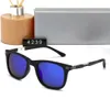 2023 uomini Retro Polarized Luxurys Designers da uomo Occhiali da sole senza montatura Placcato oro Cornice quadrata Marche Occhiali da sole Occhiali moda Con scatola 4239