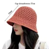 Chapeaux à large bord pare-soleil seau femmes été crème solaire respirant pêcheur chapeau loisirs de plein air mode plage casquette R230607