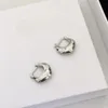 Nuevos pendientes largos en forma de gota en forma de U para mujer, pendientes de oro con brillo geométrico de estilo francés, joyería de lujo E3001