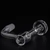 Tour de contrôle de banger à quartz entièrement soudée et clous sans couture XL Terp Slurper Quartz Banger pour bangs à eau en verre Dab Rigs Pipes Smoking Shop Bord biseauté