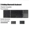 Keyboards Keyboards Wireless Folding Keyboard Bluetooth Keyboard With Touchpad For Windows Android Multi-Function Button Keyboard