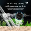 Verktyg Electric Aquarium Gravel Cleaner kraftfull sug Aquarium Siphon Operated Fish Tank Sand Washer Vacuum Water Filter Pump