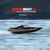 Elektrische RC Boten WLtoys WL916 WL912 A RC Boot 2.4 Ghz 55 KM H Borstelloze Hoge Snelheid Racing Schip 2200 mAh Afstandsbediening Speedboot Speelgoed Voor Jongens 230607