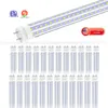 SHOPLED T8 LED Tube Lampadine 4FT 36W 60w 4680Lm 6000K Bianco Freddo Fluorescente Sostituzione Bi Pin G13 Dual-end negozio luce garage officina soffitto parete