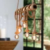 Lampade a sospensione Retro Vintage Rope Light American Industrial Hanging Creative Loft Country Style Soffitto E27 Edison LED