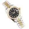 التاريخ فقط ساعة الماس Womens Watxh Mechanische Uhr 36mm41mm 904l جميع ساعة معصم ميكانيكية من الفولاذ المقاوم للصدأ السوبر السطوع الساعات الزجاجية المقاومة للماء