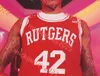 Cam Spencer Clifford Omoruyi Rutgers Basketball Jersey Cucite personalizzate Derek Simpson Oskar Palmquist Jalen Miller Mawot Mag Rutgers Scarlet Knights Maglie