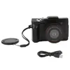 Camcorders 16x Digital Zoom HD Video Camercorder 2.4in TFT ЖК -дисплей Vlogging