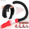 Super Long enorma analpärlor Plug stor boll Dildo Butt Plug Dilator roll Play Vaginal Ass Tail Vuxen Anus Sex Toy for Men Women L230518