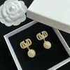 Designer Ear stud earrings for Womens Jewelry Hoops Earring Gold Studs women designer S925 Pendants Copper Necklace Wedding Party 2306075PE