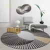 Carpet European Abstract Round Carpets for Living Room Decoration Carpet Checkroom Lounge Rug Computer Chair Rugs for Bedroom Decor Mat R230607