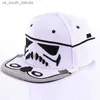 Baseball Cap Cartoon Embroidered Sun Hat Youth Brodered Stretch Flat Hip Hop Hat Fishing Cap Par Baseball Cap L230523