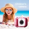 Videocamere Mini fotocamera per bambini con schermo da 2,4 pollici 4800 W Pixel HD Doppia fotocamera Bambini educativi per bambini Per