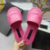 Sandálias de designer de moda chinelos de plataforma de couro feminino CCity slide clássico flip-flops verão hdfg