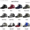 Mannen Baseball Cap Mode Snapback Hoed Met Haai Patch Casual Katoen Vader Hoeden Ademend Mesh Trucker Caps Mannen Hip hop Botten L230523