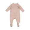 ロンパーズの男の子長袖スプリングロンパーズデザイン幼児春の服を着るピンクの女の赤ちゃん生まれのギフト230606