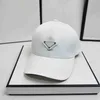 Projektanci Pra Baseball Cap Hats Hats Summer Beach CoPLECAP Solidny kolor Letter Temperament Wyjazd Setka Zabrania Kapi Sunshade Caps