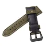 Whole Waterproof Nylon Leather Watch Band with Buckle Substitute Fashion Watches 44mm PAM Watch Strap 22 24 26mm197q