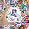 50PCS Gioco Anime Adesivi Boochi The Rock Comic Graffiti Adesivi Giocattolo per bambini Skateboard auto Moto Bicicletta Adesivo Cartoon Doll Decalcomanie Commercio all'ingrosso 4 Stili