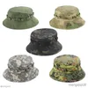 Chapéus de aba larga camuflagem ao ar livre boonie boné militar de alta qualidade casual chapéu de pesca escalada cores simples r230607