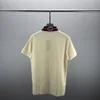 2 nowe modne londyńskie England koszule Polos Projektanci Polo koszulki High Street Hafdowanie drukowania T-koszuli Summer Cotton Casual T-shirts #1167