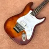 متجر مخصص Chrome Tremolo Floyd St Electric Guitar Rose Wood Fingerboard عالية الجودة الغيتار شحن مجاني