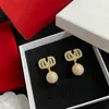 Designer Ear stud earrings for Womens Jewelry Hoops Earring Gold Studs women designer S925 Pendants Copper Necklace Wedding Party 2306075PE