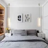 Pendant Lamps Novelty Nordic Led Lights For Living Room Bedroom Bedside Bar Wall Decor Lighting Geometry Hanging Kitchen Fixture