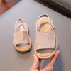 Летние новые детские сандалии моды с мягкой суть