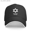 パーソナライズされたイスラエルの旗野球帽子男性女性通気性ハヌカ・ジェ・イスラエル・パパ・ハット・ストリートウェアL230523