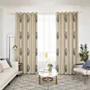 Kurtyna Popangel 2023 Tkanina Wysokiej jakości luksusowy nowoczesny europejski styl europejski Jacquard Blackout Window Cestsed Curtains do salonu