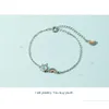 Braccialetti con ciondoli Braccialetto con unicorno arcobaleno opale argento per gioielli da donna Drop Delivery Dhgr3