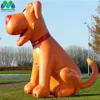 Belle publicité 3m10ft chien gonflable géant énorme Husky animal de compagnie bouledogue Animal dessin animé avec ventilateur pour la décoration de scène