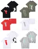 Summer Mens Women Designers Big V T Shirts Loose T Shirtfashion Brands Topps Man Casual Shirt Black White Orange Purple Big V Short Hleeve Us S-2XL