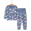 Pyjamas Baby Kids Pyjamas Set Autumn Children Kläder Dräkt Jul Sleepwear Boys Cartoon Pyjamas Girls Nightwear Pijamas Infantil 230606