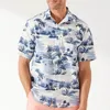 Vrijetijdsoverhemden voor heren Hawaï-zomerhemd voor heren Korte mouw Grafisch Kokospalm Turndown Street Vacation Button-down kleding