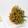 Decorative Flowers 10 Bundles Artificial Gypsophila Plastic Fake Bulk For Bride Flower Wedding Outdoor Decoration 27cm 6 Colors