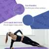 Yogamattor TPE MAT 183CM61CM Antiskid Sports Fitness för träning och Pilates Gymnastikutrustning 230606