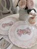 Table Cloth Korean Style Pink Character Four Seasons Waterproof Oil-Proof Meal 2 Pieces Heat Proof Mat Recommended