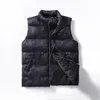 Designer Men's Vests Red Label Letters Premium Stand Collar Sleeveless White Duck Down Jacket Complete Labels Top Quality P&B&F&V Home