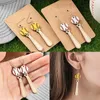 Boucles D'oreilles Tige Unique 2023 Baseball Bois Bois Pour Femme Et Fille Cadeau Elle