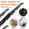 Zaag 2pchbs644d/hbs200l Reciprocating Saw Blade Cutting Wood Metal Saw Blade for Pneumatic Reciprocating Saw Power Tool Accessories