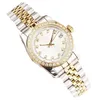 التاريخ فقط ساعة الماس Womens Watxh Mechanische Uhr 36mm41mm 904l جميع ساعة معصم ميكانيكية من الفولاذ المقاوم للصدأ السوبر السطوع الساعات الزجاجية المقاومة للماء