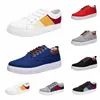 Mężczyźni Casual Buty Canas Sneakers Black White Blue Red Brown Brown Taupe Yellow Mens Treners Outdoor Jogging Walking Six Q2x6#