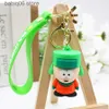 Keychains American Band South Park Keychain South Park Kyle Carter Mann Kennestan Doll Pendant T230607