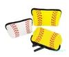 50pcs whole new Neoprene Costoomized hand Bag Waterproof Makeup Bags baseball and softball handbag