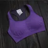 Yoga Outfit Sexy Ladies Top Sports Brassiere Bra Professional Fitness Underwear Comfortable Mattresses Seamless Push Up
